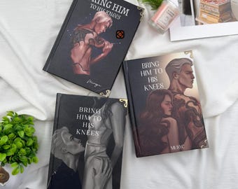 Bring Him To His Knees Hardcover Book Set – Dramione Dark Romance Fanfiction Edition – Collector Illustrated Books – Premium BookTok Edition