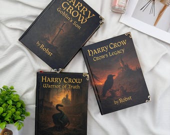 Harry Crow Hardcover Book Set – Goblin’s Son & Crow’s Legacy Series by RobSt – Fantasy Fanfiction Books – Viral BookTok Fantasy Gift