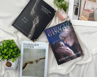 Damaged Goods Hardcover Book – Dramione Dark Romance Fanfiction Collector – Illustrated Slytherin After Dark – Viral BookTok Gift