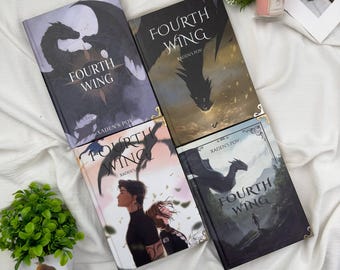 Fourth Wing Xaden’s POV Hardcover Book – Dragon Fantasy Romance Fanfiction – Illustrated BookTok Fantasy Collection, Books Reader Gift