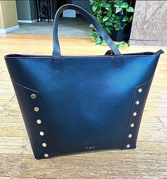 Faux Leather Tote by Ted Baker