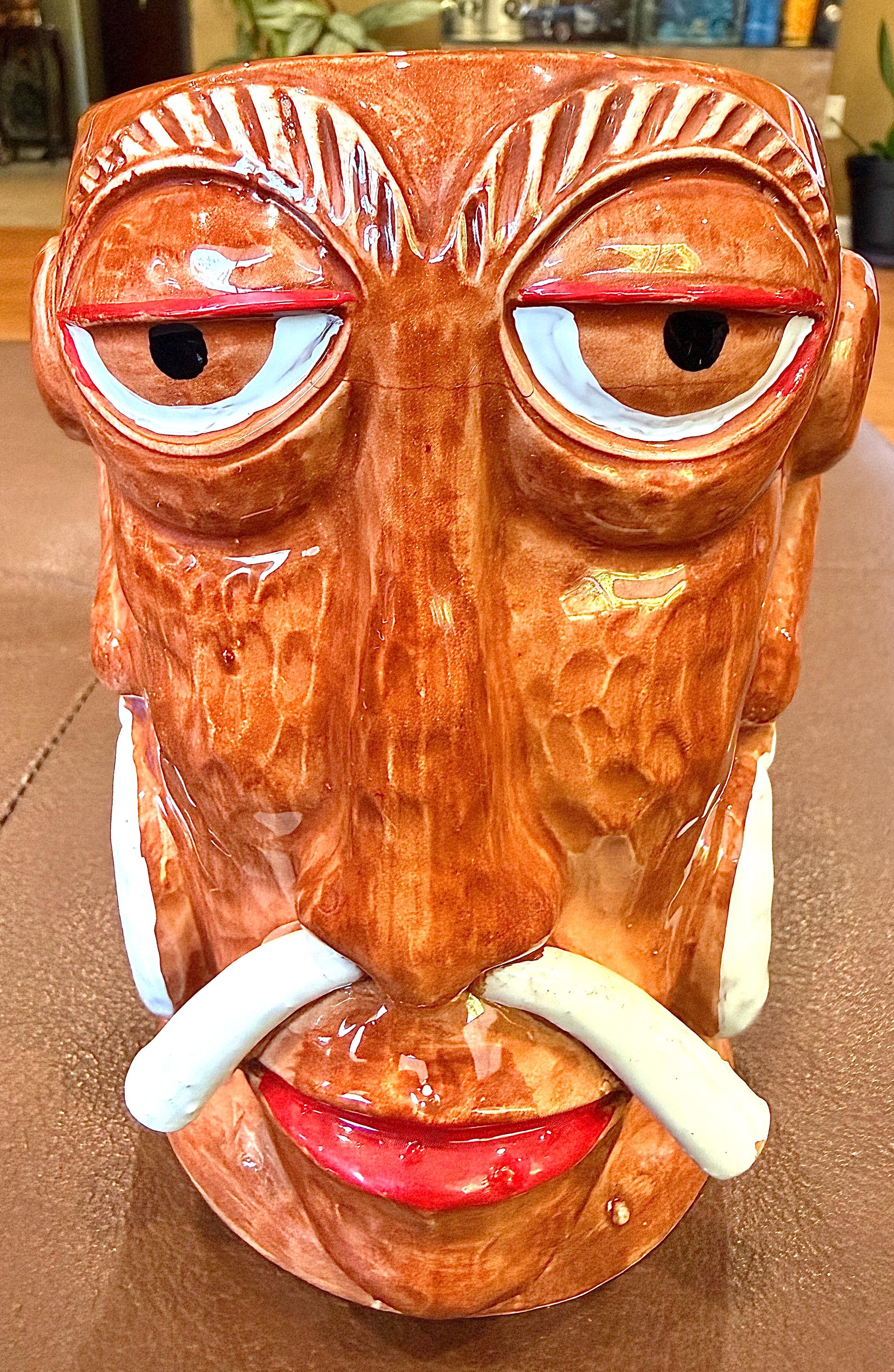 Vintage Tiki Mug - Etsy