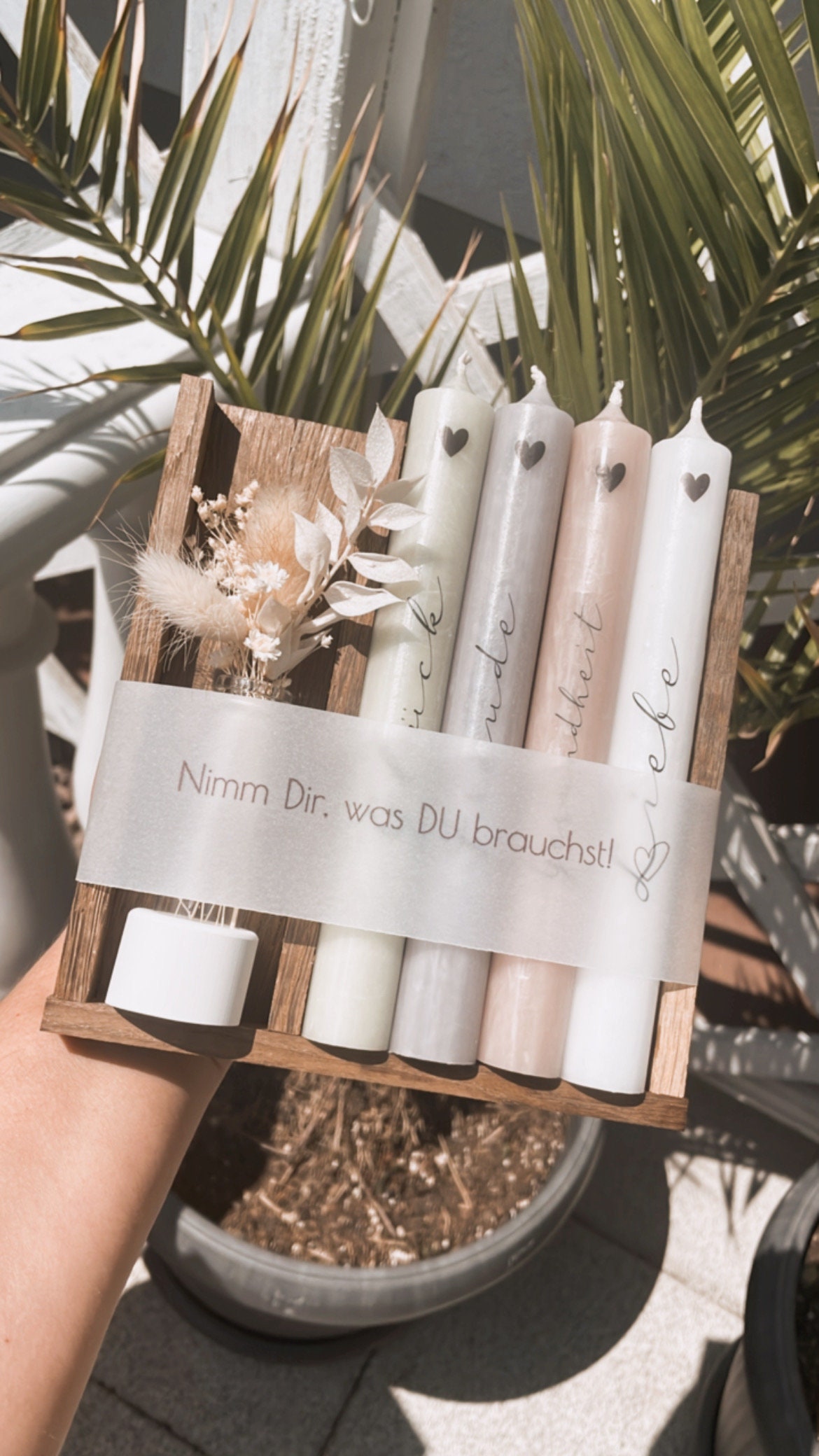 Kerzen Geschenk Nimm dir was du brauchst Geburtstag - Etsy.de