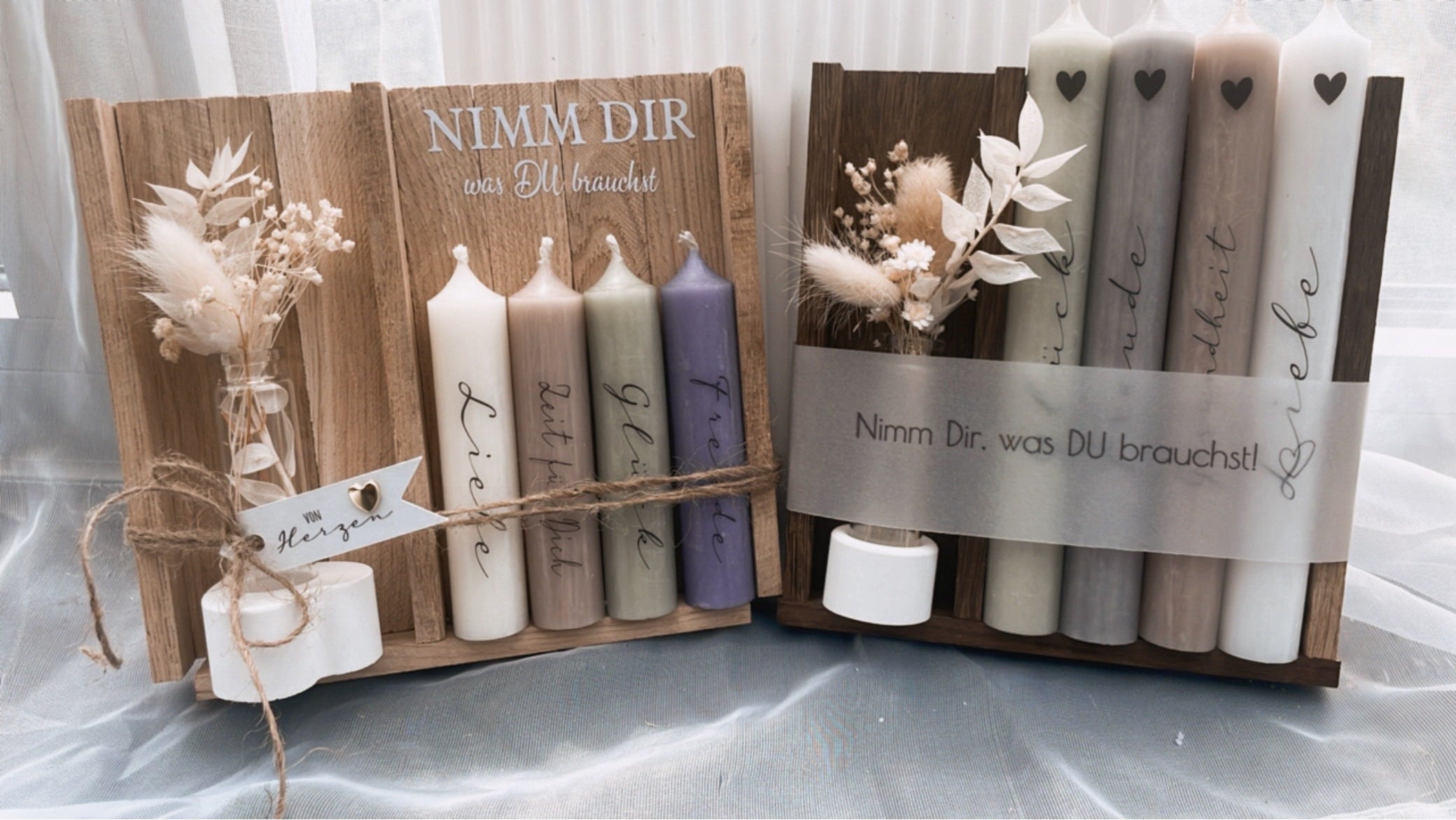 Nimm Dir Was Du Brauchst Kerzen www.etsy.com