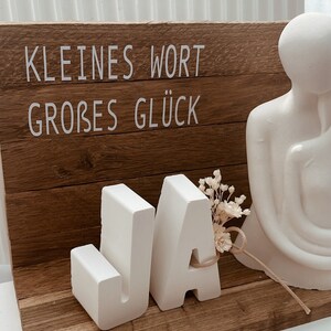 Hochzeitsgeschenk, Ehepaar, Hochzeit, Geschenk, Geldgeschenk, personalisiert, Raysin, Blumen, Trockenblumen, Holz, klötzchen Bild 2