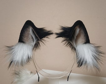 Fascia Con Orecchie Di Gatto, Volpe E Lupo In Finta Pelliccia - Accessorio Originale Per Halloween