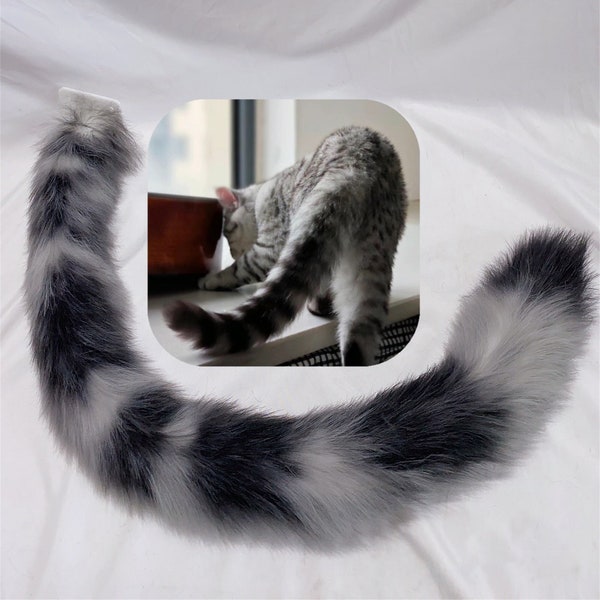 Therian Cat Tail Faux Etsy