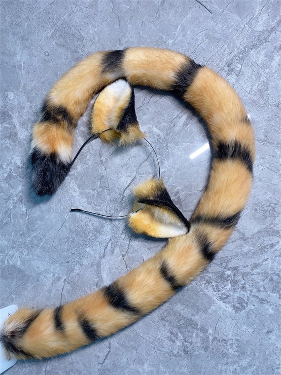 Pinzas Para El Cabello Con Orejas De Tigre – Accesorio De Felpa Para Cosplay, Halloween Y Fiestas Temáticas