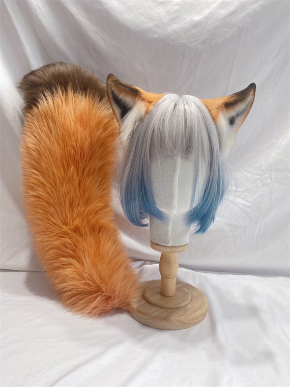 Fox Ears Hoofdband Faux Bont Harige Oren - Cosplay Party Kostuum Accessoire Bruin
