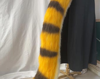 Aoriher 4 Pièces - Costume De Tigre Pour Enfants : Bandeau Oreilles, Nez, Queue Et Nœud Papillon - Accessoires Déguisement Animal Pour Halloween Et Fêtes