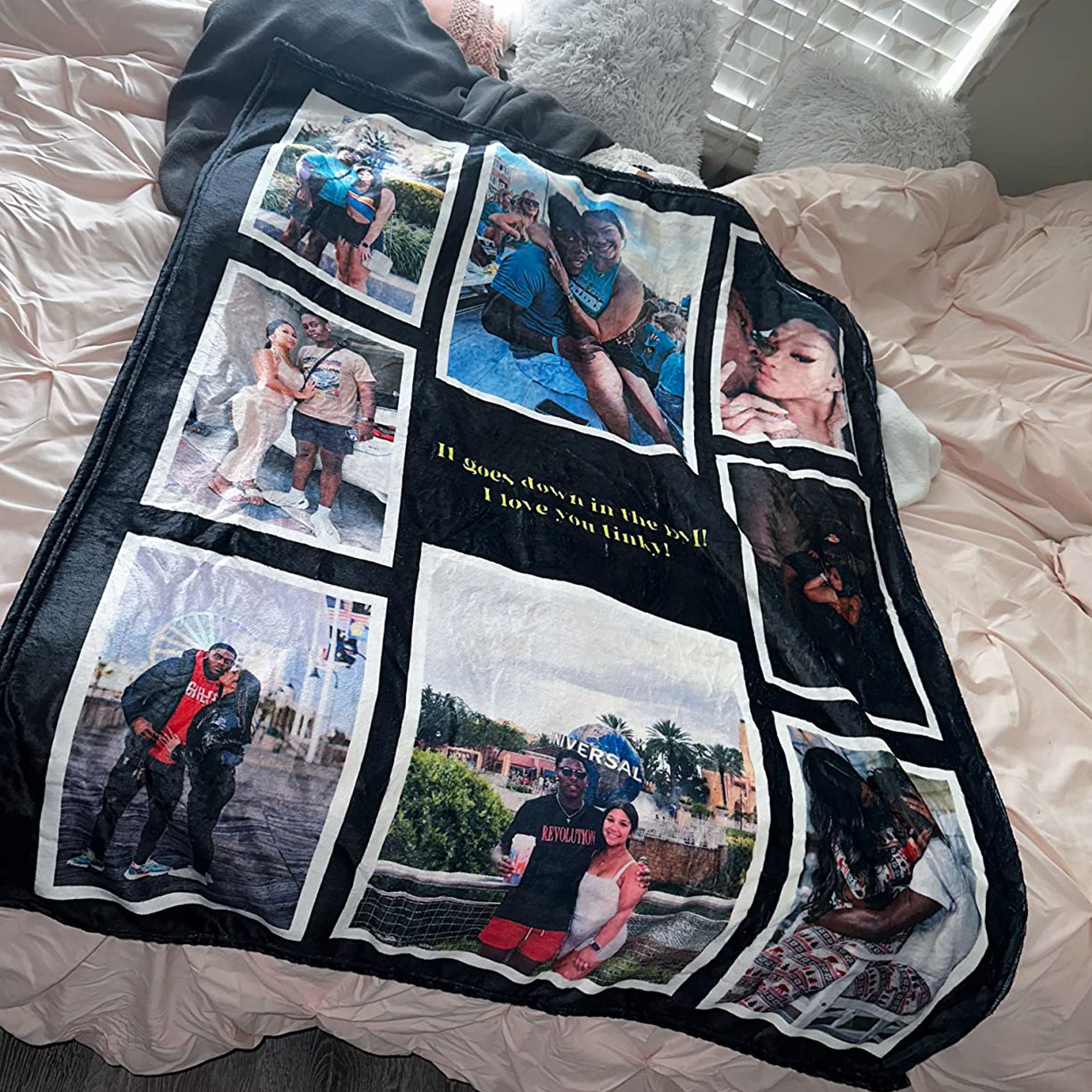 Customized Photo Collage Blankets Personalized Blanket With Etsy UK
