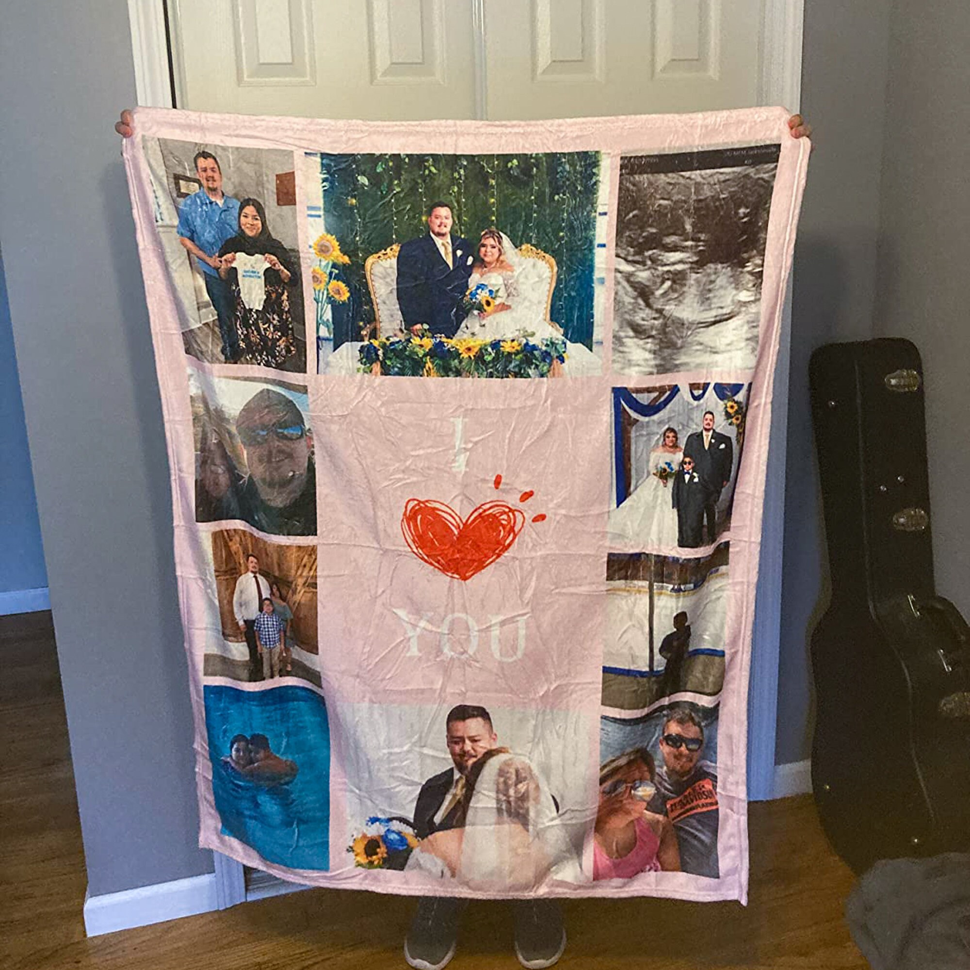 Customized Photo Collage Blankets Personalized Blanket With Etsy UK