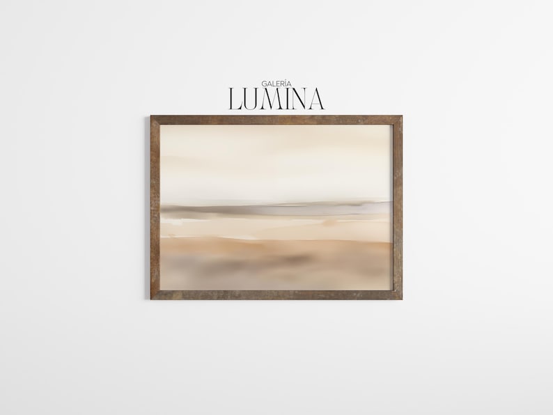 neutral abstract watercolor painting muted minimalist wall art beige grey modern landscape artwork soft color palette subtle tones contemporary abstract print calming nature inspired digital printable art frame TV art minimalist decor serene wall hanging soothing artwork neutral colors modern home decor digital download printable art minimalist landscape painting contemporary watercolor art digital artwork for living room bedroom office space
