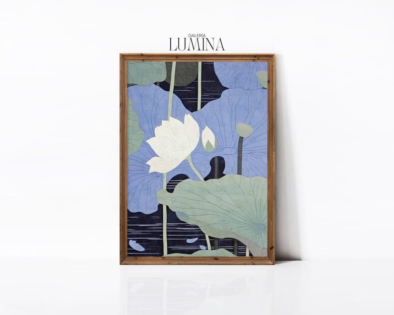 Lotus Flower Meticulous Painting Chinese Traditional Painting Gongbi Painting Asian Botanical Art Fine Art Hand-painted Oil on Silk Intricate Details Delicate Brushstrokes Elegant Floral Art Traditional Chinese Art Lotus Blossom Nature-Inspired
