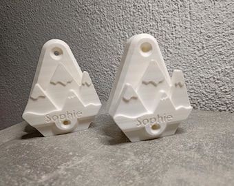 Snowboard wall mounts