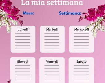 Weekly Planner