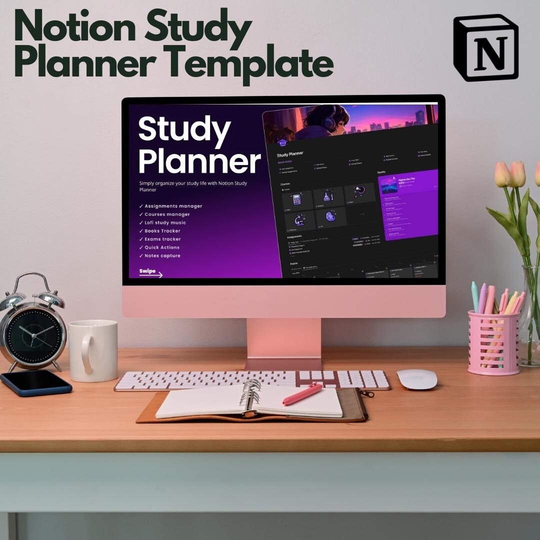 Notion Template With Class Schedule, Assignments, Exams, Notes ...