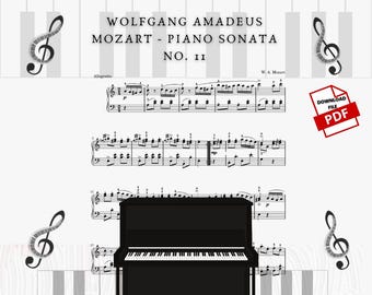 Mozart-pianosonate nr. 11 (Rondo Alla Turca) bladmuziek (pdf)