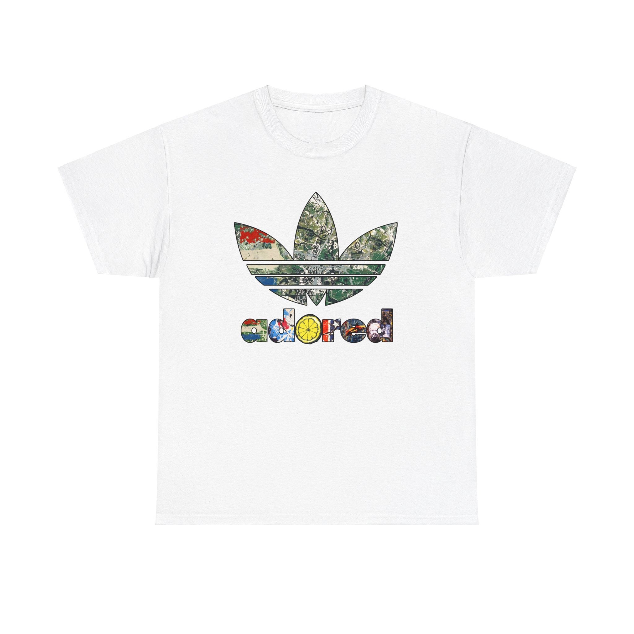 Adored adidas t shirt on sale