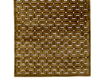 100% New Zealand wool art deco rug, gold mid century rug modern rugs, tufted rug, mcm rug 7x10 10x14 8x10 area rugs geometric rug, Adler rug
