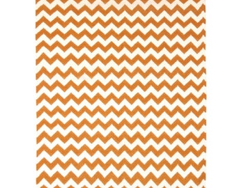 Flatweave chevron rug, 100% New Zealand wool rug, eclectic modern rugs, ochre mid century rug, art deco rug, mcm rug 8x10 9x12 geometric rug