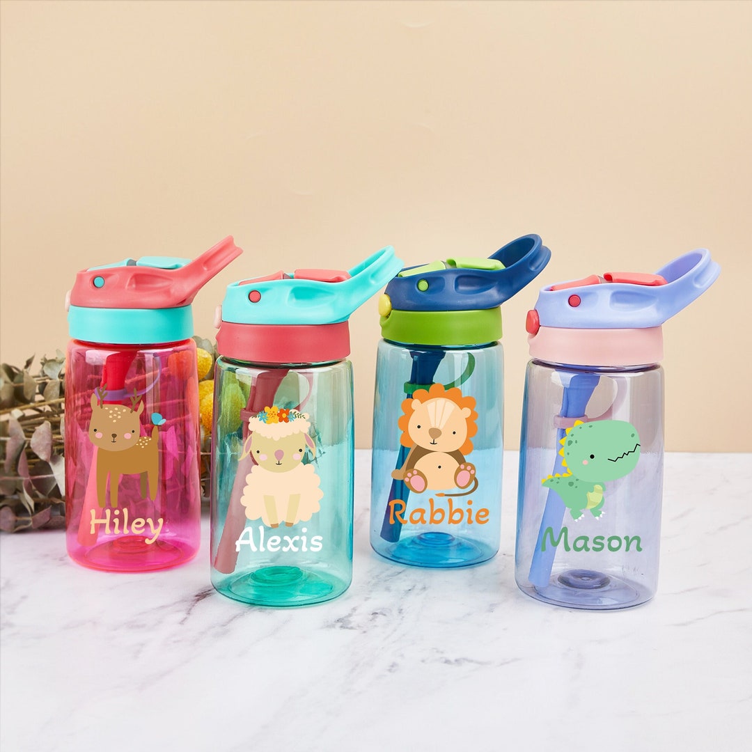 Personalized Kids Water Bottles Baby Water Bottles Kids Name Etsy