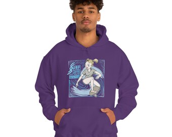 Surfskaters Love City Waves - Unisex Heavy Blend Hooded Sweatshirt