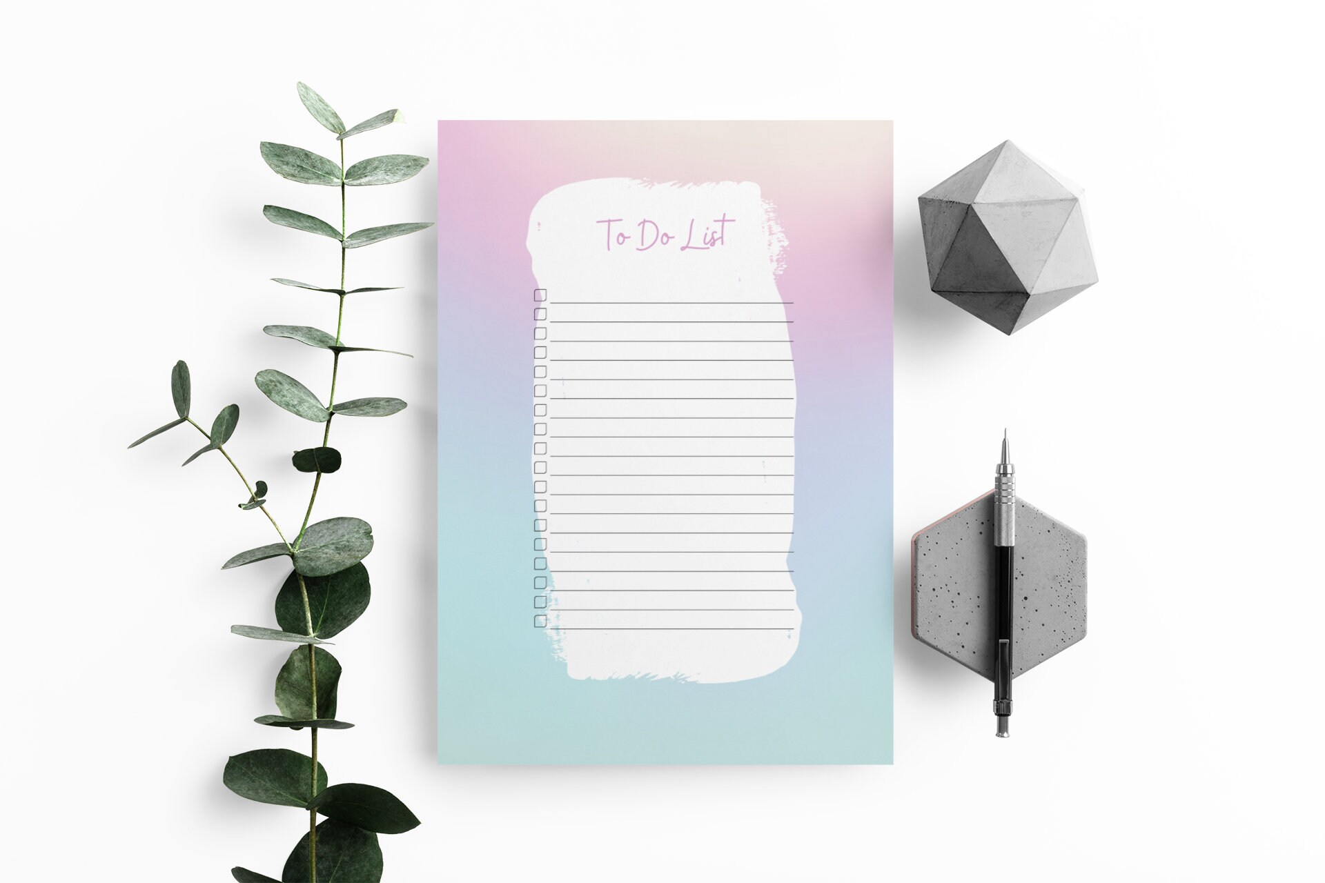 5 Cute Kawaii Pastel to Do List Printable Bundle | Digital Download ...