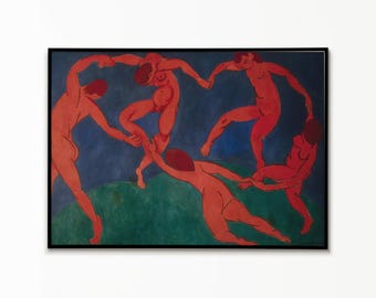 Henri Matisse, Dance Poster, Wall Art, Poster Print,Art Prints, Modern Art, Matisse Inspired, Poster, Dance Wall Art, Abstract Art,