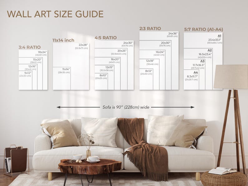 a living room with a couch and a coffee table