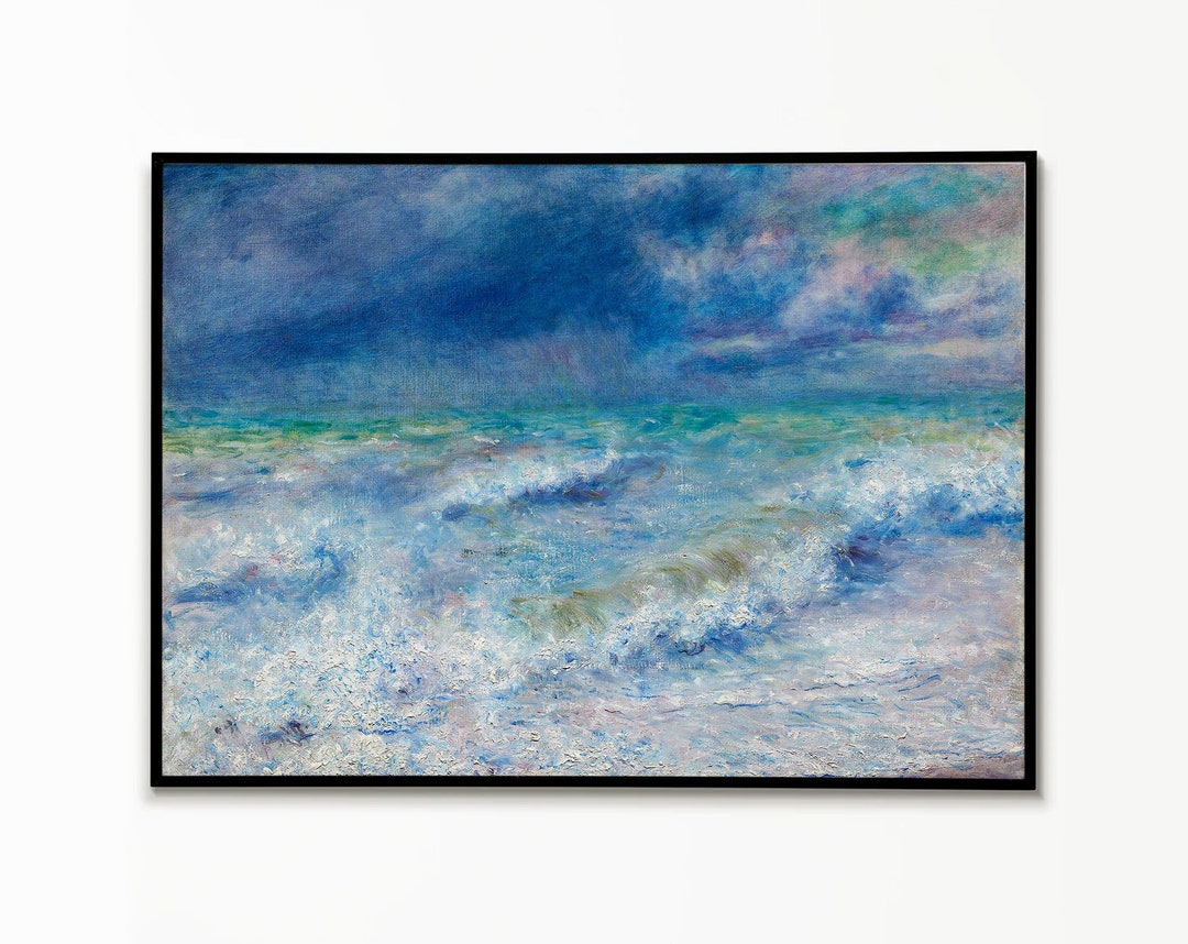 Pierre auguste Renoir The Wave Poster Wall Art Decor Poster Print pierre-auguste-renoir-the-wave-poster-wall-art-decor-poster-print