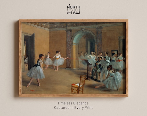 Edgar Degas Dance Foyer at Opera Poster, Poster Print, Art Prints