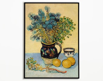 Vincent van Gogh Country Kitchen Painting Poster, Wall Art Decor, Poster Print, Art Reproduction, Wall Decor, Country Style, Art Print Gift