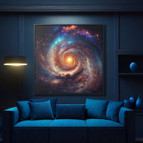 Galaxy Wall Art Etsy