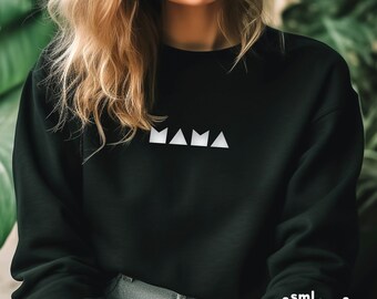 Mini Mama Mum Gift Matching Family Jumpers Mother's Day Sweater Kids Parent Sweatshirt Set