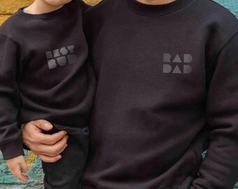 Minimalist Dad Jumper for Dad, Father’s Day Gift for Dad Sweatshirt for Dad Matching Family Outfits gift for new dad gift