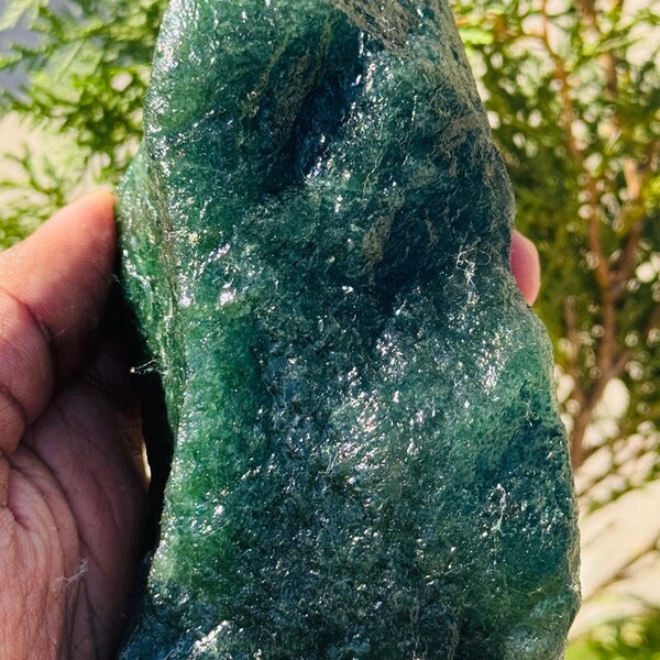 Green Aventurine Raw Rough Natural Healing Jewelery Making Manjifestation Stone745 gram