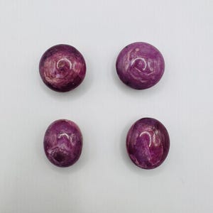 Natural RUBY Silky Star Ruby Cabochon Natural Star Ruby Jewelry Making Supply Star Ruby Corundum Crystal Family 75 Carat Free Size