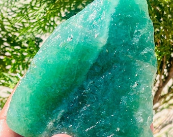 Green Aventurine Raw Rough Natural Healing Jewelery Making Manjifestation Stone 420gram