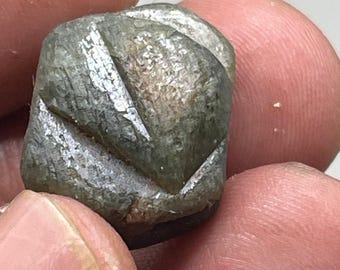 Natural Green Sapphire Raw Rare Golden Sheen Sapphire Raw Green Sapphire Specimen Raw Sapphire Healing Crystal For collection