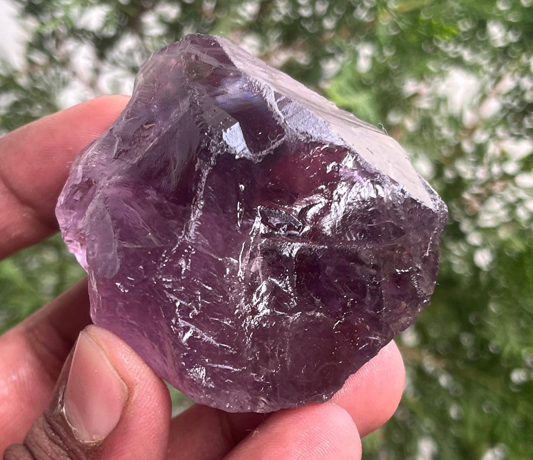 Amethyst, Rwanda Facet Grade Very Large Rohgh Natural Rough Amethyst ...