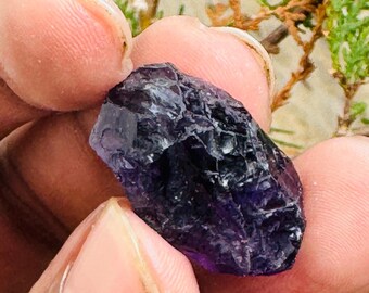 Amethyst, Rwanda Facet Grade Very Large Rohgh Natural Rough Amethyst Crystal Febuary Birthstone Gemstone Amethyst For Collection 35caret