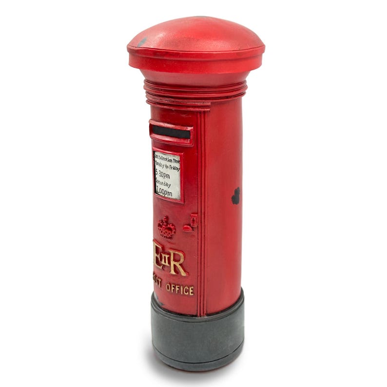 Kensington Elizabeth Edition - Post Box Money Box - Etsy UK