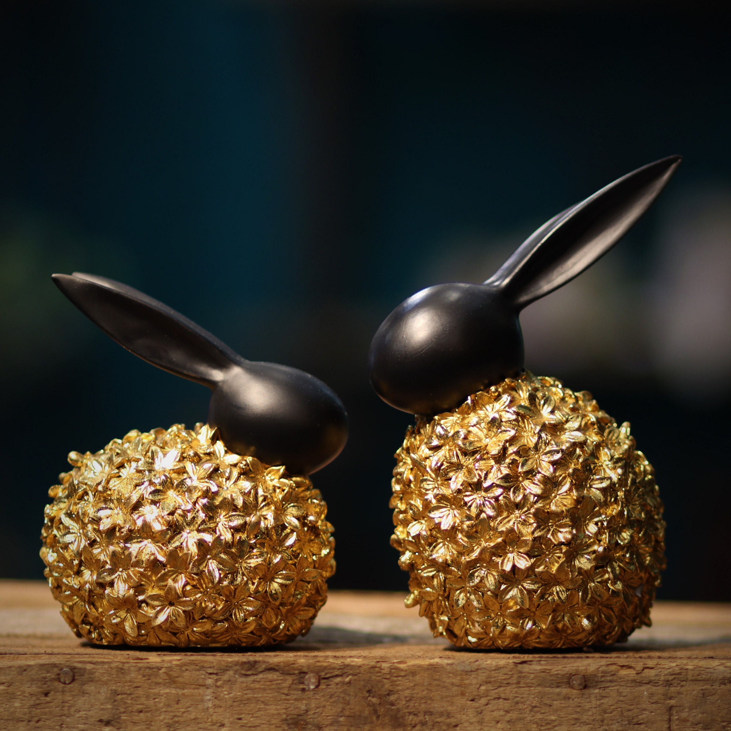 Gold Rabbit Ornament