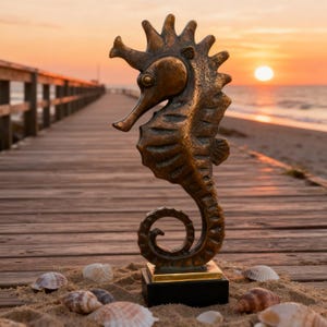 Bronze Seahorse