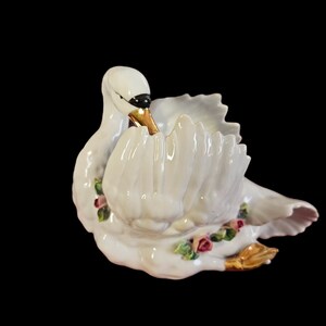 Dresden Swans - Etsy