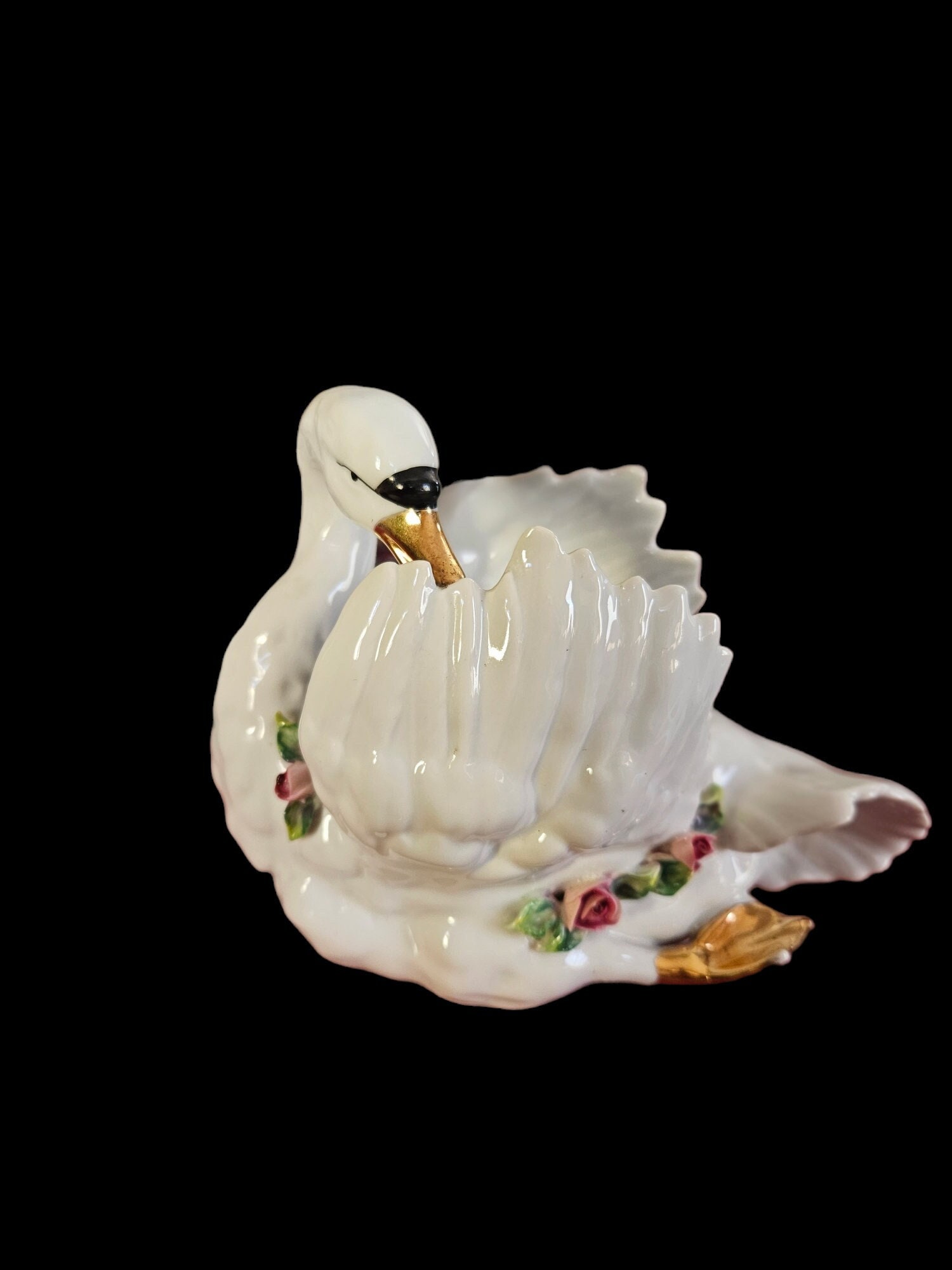 Dresden Swans - Etsy