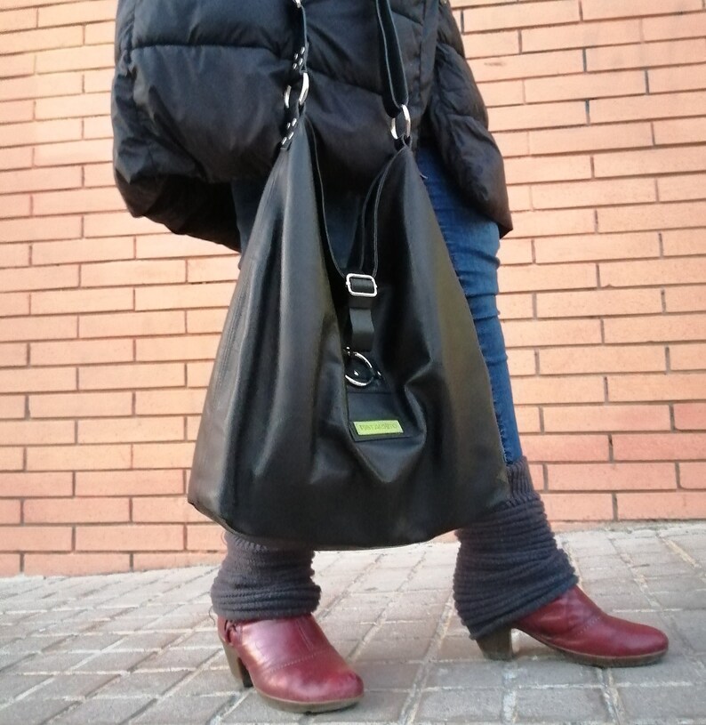 Hogsback Leather Black Leather Hobo Bag, Quality Leather Bags, Timelessly Stylish and ...