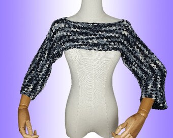 Bolero, Häkelbolero, Einheitsgröße, Stolen, Handmade