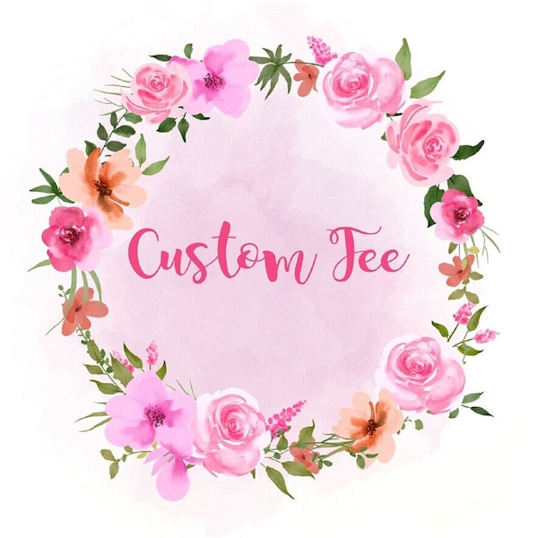 Custom design fee, expedited service fee, shipping upgrade fee